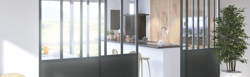 L'utilisation de la verrière d'intérieur dans l'habitat contemporain