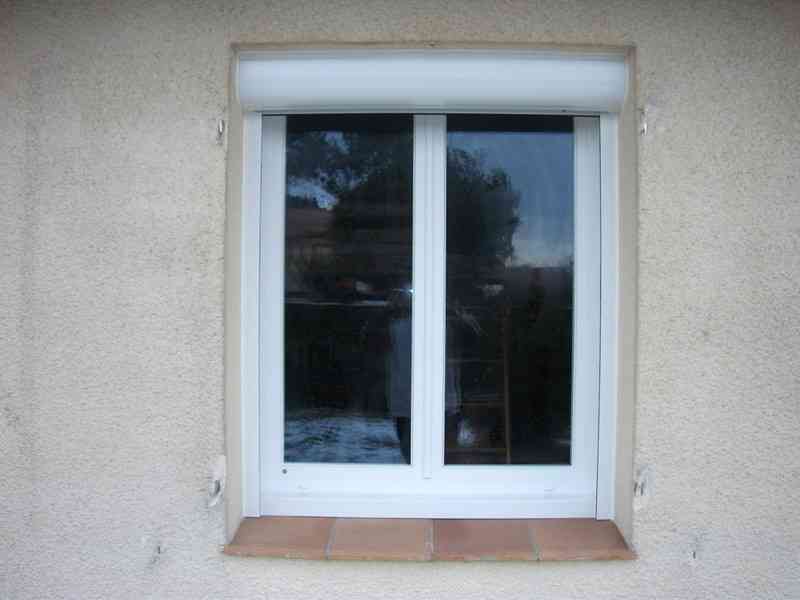 Pose Fenêtre PVC sur maison neuve