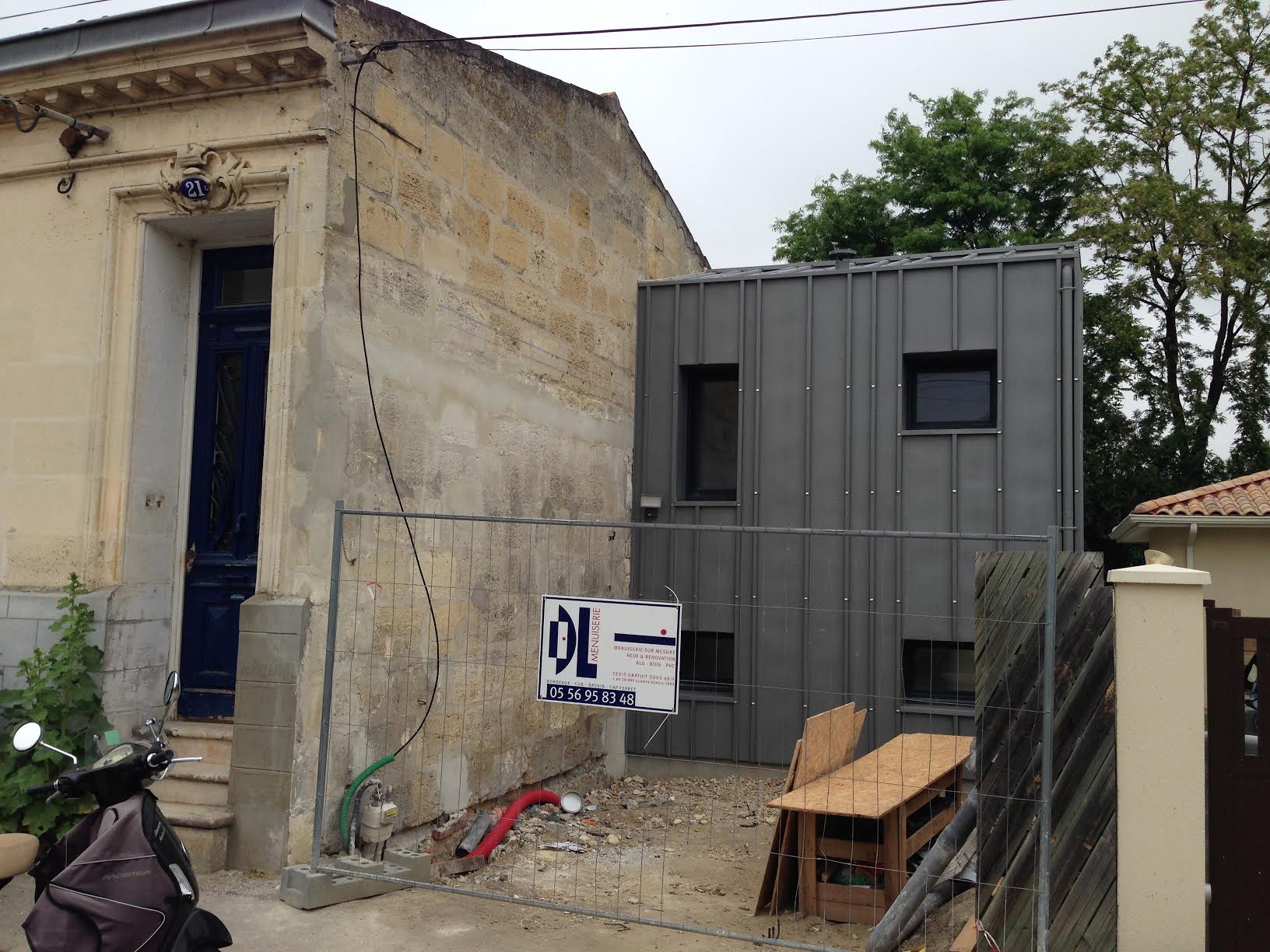 Extension de maison 1/4