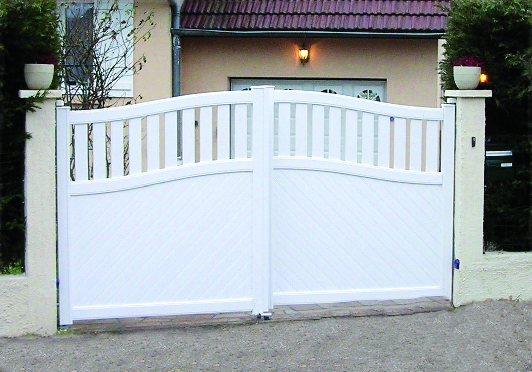 Portail PVC