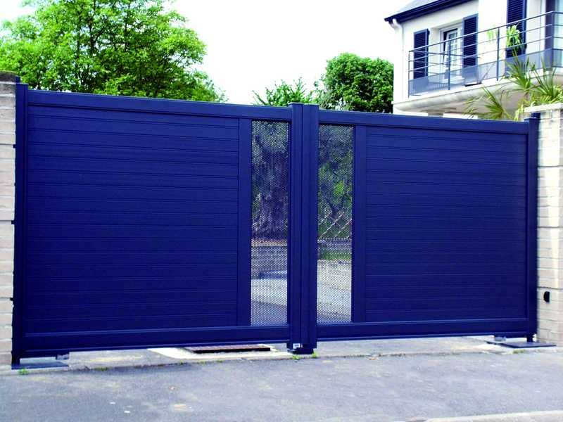 Portail aluminium automatique