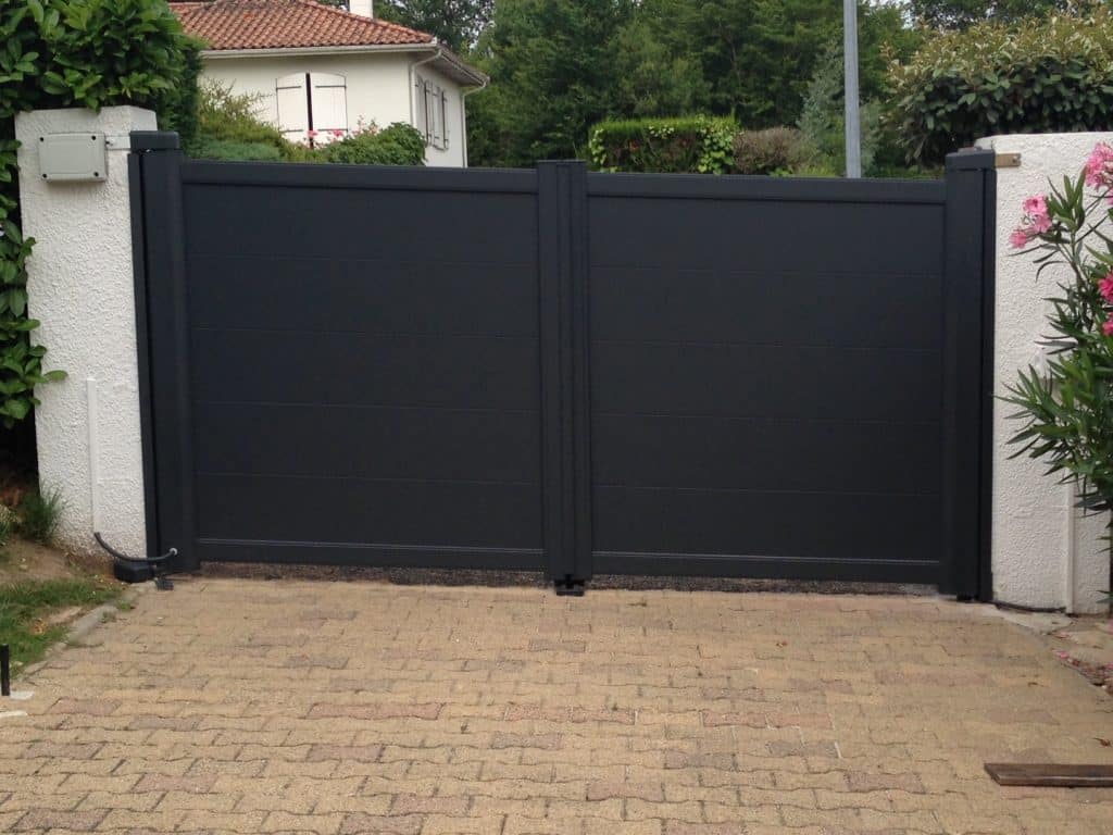 Portail aluminium Mimizan
